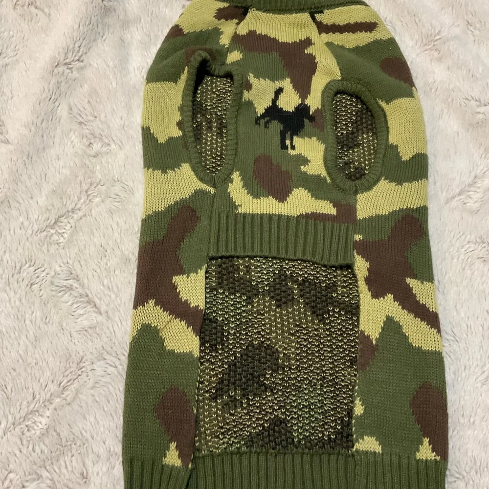 Camouflage Dog Sweater